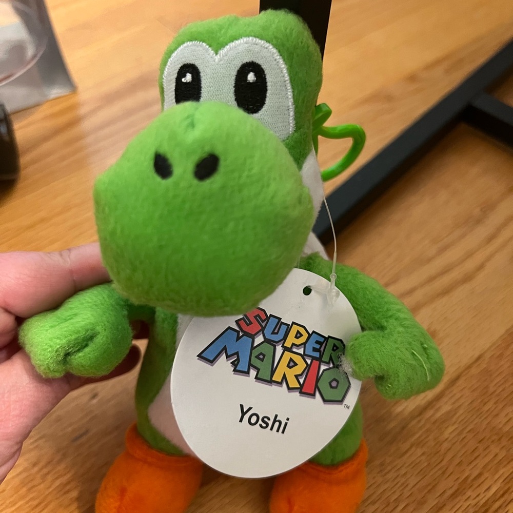 Nintendo Yoshi Stuffed Animal Green and Orange